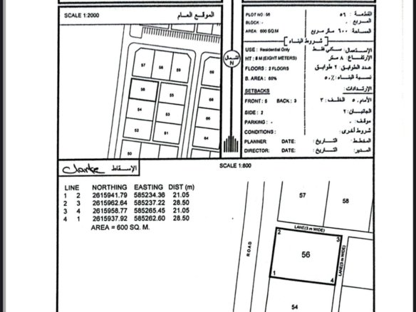 أرض في بركاء العقير